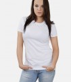 Women boxy white top