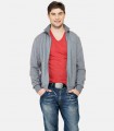 Men's going out cardigan with collar