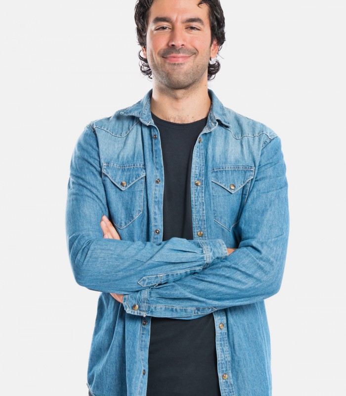 Denim shirt western jackets